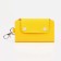 Key on the buttons, length 11 cm, 7 carabiners, yellow color