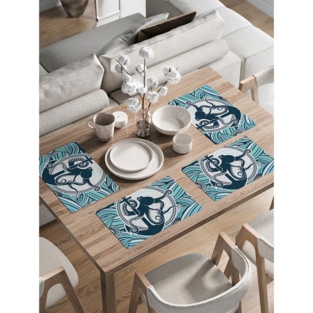 A set of napkins with a photo print, size 30x46 cm, 4 pcs
