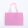 Gift package with a wide bottom of 20 × 14 × 13.2 cm, pink