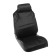 Press on the front seat protective, spanbond, black