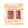 Candle in the cake jubilee "line" (set 2 in 1), number 20, pink metallic, 6.5 cm