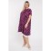 Female dress, size 62, dark pink color
