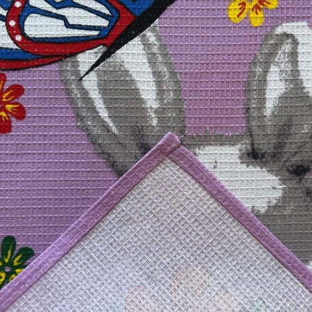 Waffle bunny towel 35x60cm, 150g/m, HL 100%-2