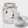 Glass Bank for bulk products with a ceramic lid of the bunny, 950 ml