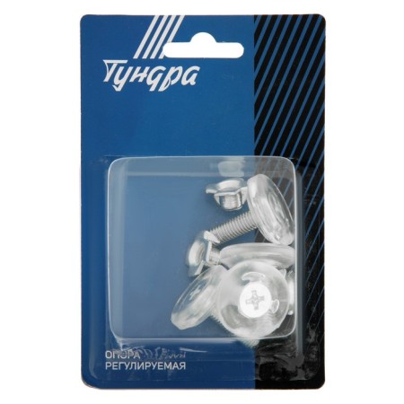 Support adjustable tundra, d = 30 mm. M8x25 mm. 4 things.-4