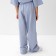 Children's pants KAFTAN, p. 34 (122 - 128 cm), gray