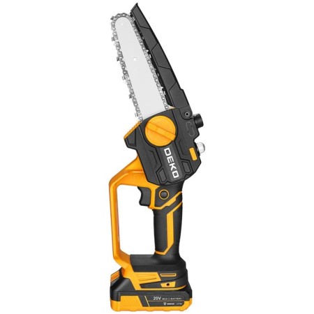 DREAL DRASTE DEKO DKCHS 20-6, 20 V, 2x2 Ah, tire 150 mm, 6 m/s, case-2