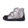Children's boots, size 24, silver-black color