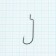 Hooks Volzhanka Worm Offset Hook No. 1/0, 10 pcs