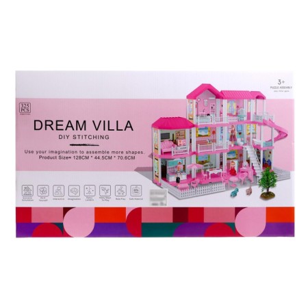 House for dolls "Mansion" with dolls and accessories-25