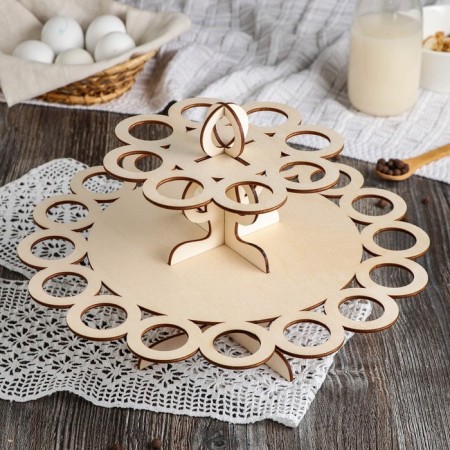 Easter eggs stand, 2-tier, 24 cells, 30 × 30 × 20 cm-1