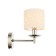 Wall lamp ST LUCE. SL1752.101.01. Pilonne. 1x40 W, E14, 15x29 cm, Nickel color