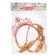 Carnival rim "Princess" with pigtails