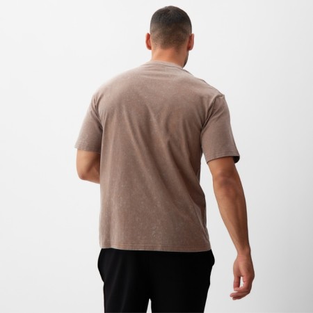 Men's T-shirt Minaku, central brown, rr 42-44-3
