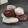 Bath stone "premium combination", jadeite, jasper, quartzite, enveloped, 15 kg