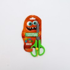 Baby scissors 13 cm, safe, with a latch 