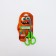 Baby scissors 13 cm, safe, with a latch "beaks byaki"