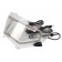 Glass with heating for snowfield XTR DSE1