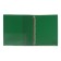 Folder on 4 rings A4, Calligrata, 25 mm, 700 μm, inner pocket, pocket for a spine, green
