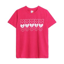 T -shirt for girls, height 140 cm, purple color