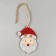 New Year's decoration from EVA "Santa Claus", on an adhesive basis
