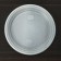 A set of plasy disposable plates, d = 20.5 cm, white color, 10 pcs in a set