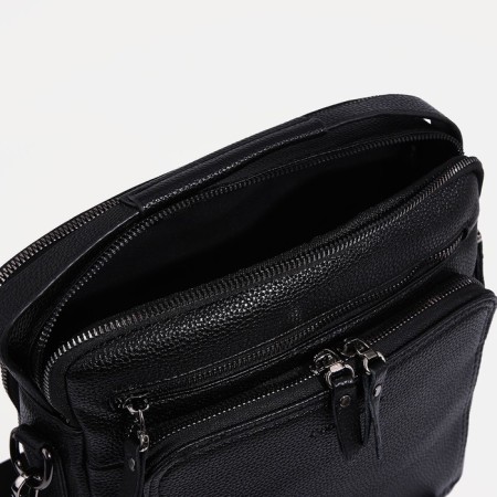 Male bag, guran tomp, black color-4