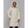 Coat insulated winter female, size 46, color light-beige