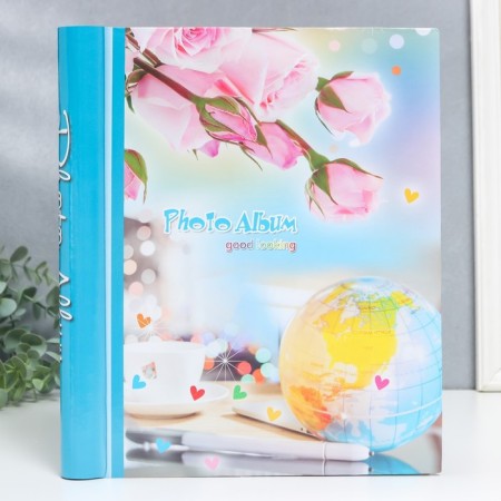 Photo album magnetic 20 sheets "Flower" mix 29x24.5x2.5 cm-2