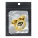 Nipple - Orthodontic dummy "Crown", with a cap, +12 months, gold, rhinestones