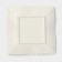 Ceramic square "airiness", d = 19 cm, white color