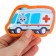 Soft puzzle for babies "Transport", 5 puzzles, crumb I
