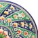 Largan Rishtan ceramics "Patterns", 28 cm, blue