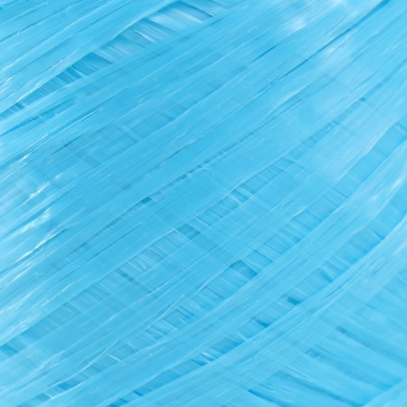 Yarn "for knitting washcloths" 100% polypropylene 400m/100 ± 10 g in the form of a ball (blue)-2