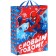 New Year. Gift package, 31x40x11 cm, packaging, spider-man