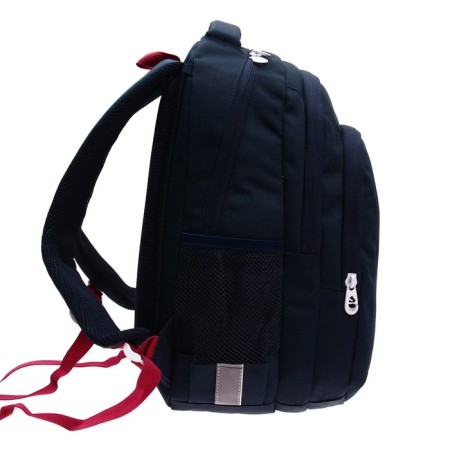 School backpack, 40 x 27 x 20 cm, Grizzly 361, ergonomic back, laptop department, blue RG-361-2_3-3