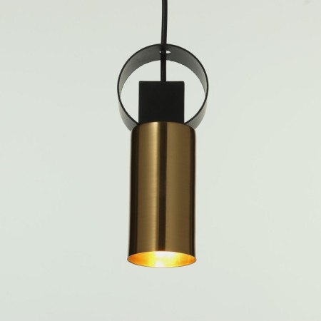 Lamp Bayerlux 2286/1 E27 40W Black-gold 6x6x18-118 cm-2