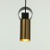 Lamp Bayerlux 2286/1 E27 40W Black-gold 6x6x18-118 cm