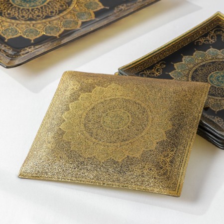 Diningral “Mehendi” set, 7 items: 30 × 30 cm - 1 pc, 18 × 18 cm - 6 pcs-2