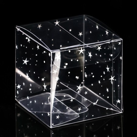 PVC folding box "Star polka dots", 5 x 5 x 5 cm