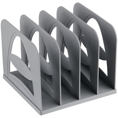 Top for magazines and papers (sorter) Istanm, team, 4 departments, gray