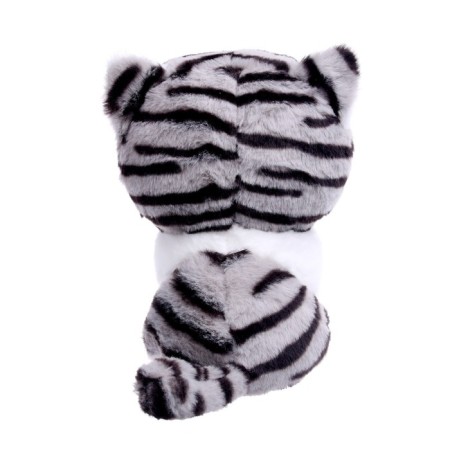 Soft toy "striped cat", color mix-2