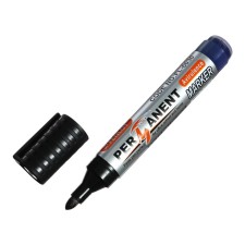 Permanent marker 3.0 mm, black, round tip