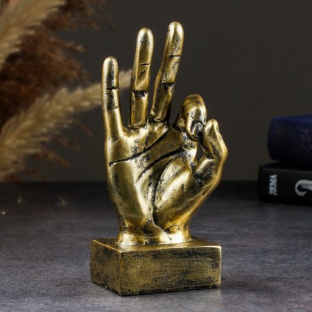 Figure "Gestures: everything will be ok" 17x7x6cm