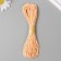 Yarn 100% cellulose "Softino Raffia Color Melange" Washed, Yellow-pink 10m
