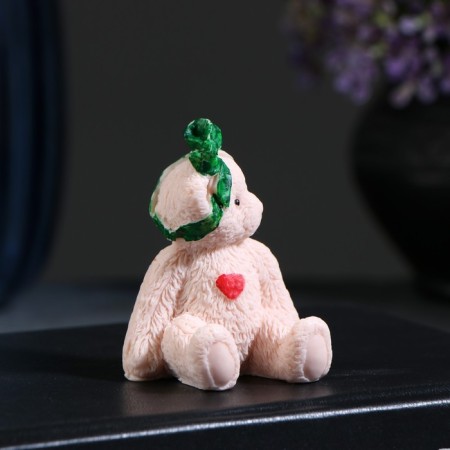 Figure soap "Bear with a bow on the head" 45 g, mix-7