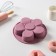 Baking form "Flower", 23 × 23 × 4.5 cm, lilac color