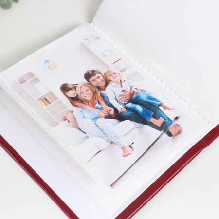 Photo album in 100 photos 10x15 cm, red-3