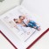 Photo album in 100 photos 10x15 cm, red