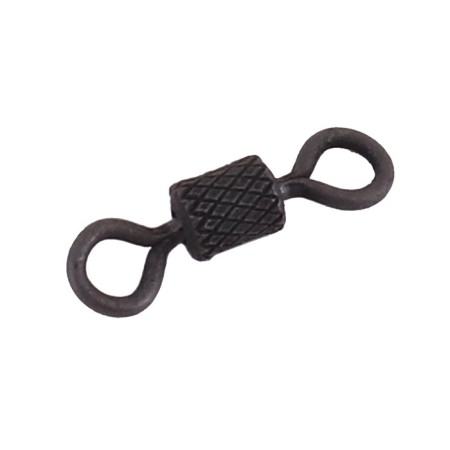 Namazu Pro Rolling Ribbed Swivel, Brass, Carbon, Test-14 kg, packaging 10 pcs.-3
